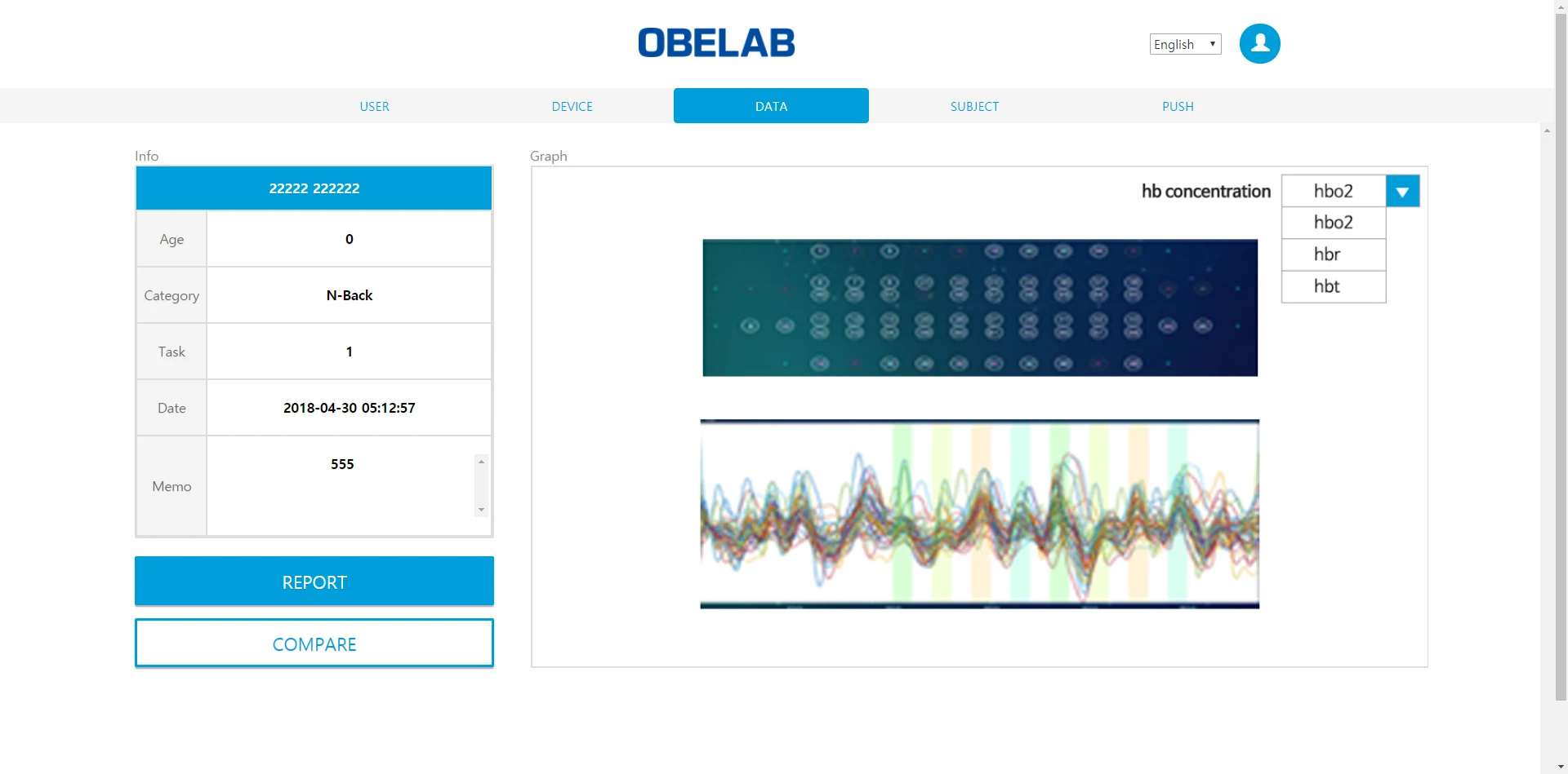 OBELAB NIRSIT 데이터 관리 시스템